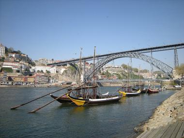Most Ponte Dom Luís I. v Portu