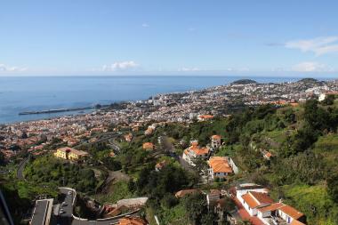 Madeirské hlavní město Funchal