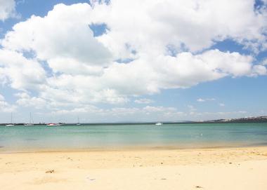 Pláž portugalského města Cascais 