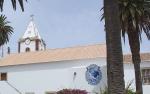 Ostrov Porto Santo s kostelem Igreja de Nossa Senhora da Piedade