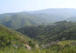 Portugalské pohoří Sierra Monchique
