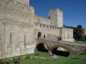 Vchod do lisabonského hradu São Jorge