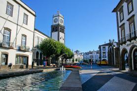 Portugalské město Ponta Delgada
