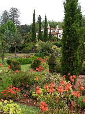 Madeirské aristikratické sídlo Quinta do Palheiro Ferreiro s parkem
