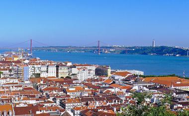Část portugalského hlavního města Lisabon