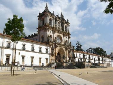 Portugalské město Alcobaça s klášterem